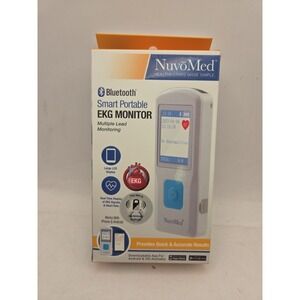 NuvoMed - Bluetooth - Smart Portable EKG Monitor - New In Box Sealed SEE NOTES